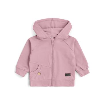 IOIO, Dětská mikina na zip Baby pink