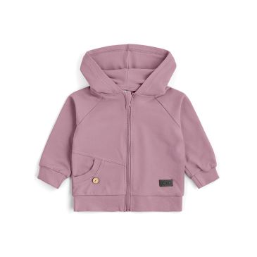 IOIO, Dětská mikina na zip Dusty pink